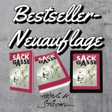 Instagram-Beitragsbild für die Neuauflage des Bestseller-Buches "Sackgasse" von Hans K. Stöckl